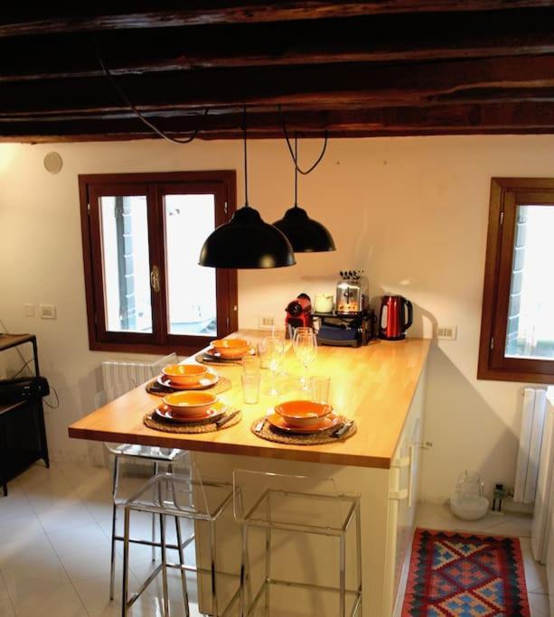 Erbe Canal View Private House Venecia Exterior foto